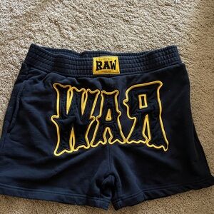 Rawgear Black and Yellow Shorts